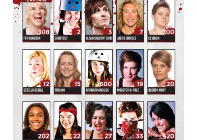 Texas Rollergirls Texecutioners Roster