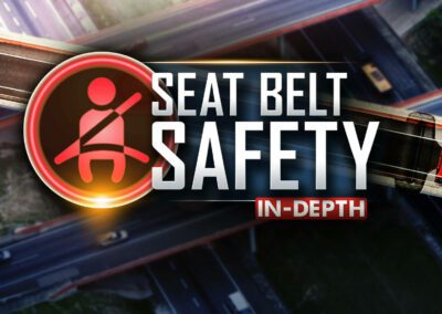 Seat Belt Safety In-Depth Monitor/OTS Graphic